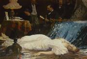 WATTEAU, Louis-Joseph Suicida per amor France oil painting artist